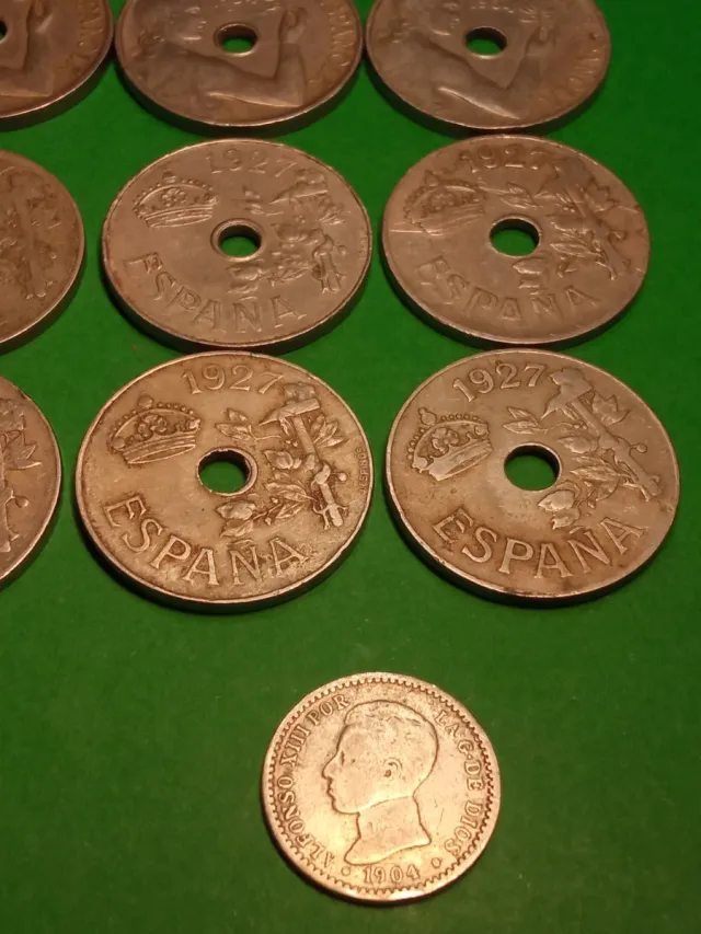 57 Monedas Antiguas España