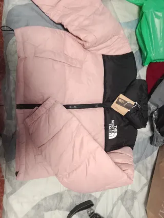 Chaqueta The North Face CORTA rosa Talla XS