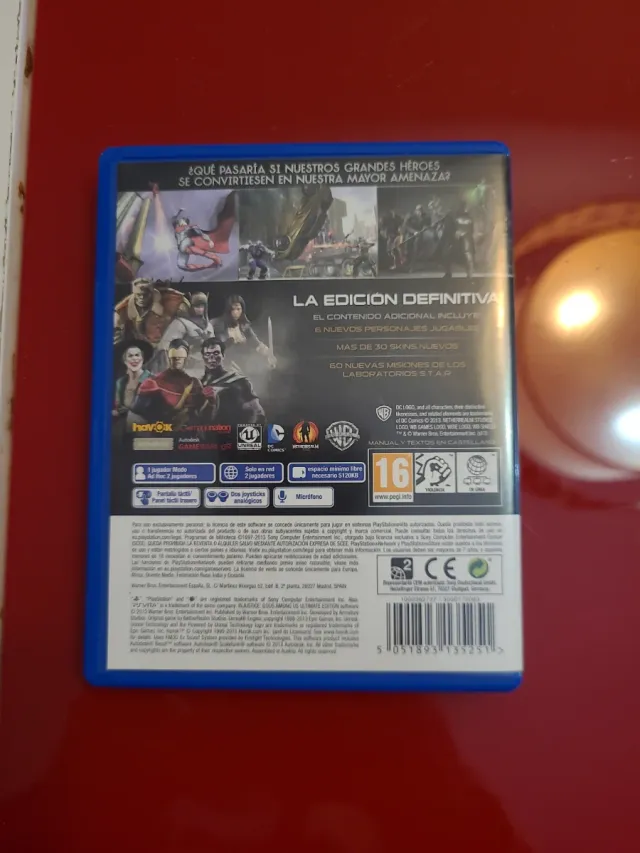 Injustice Gods Among Us Ultimate PS Vita