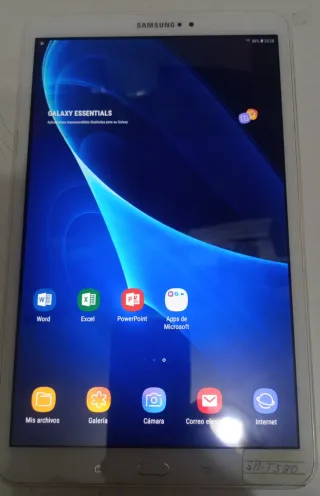Tablet Samsung SM-T580 Blanca