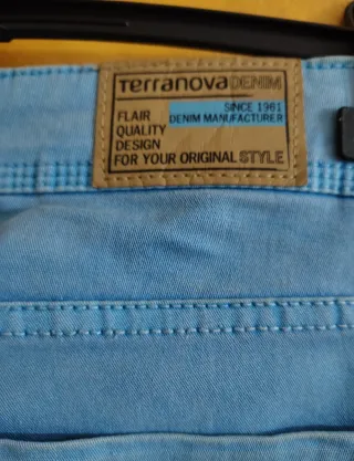 Jeans donna Terranova azzurri con zip