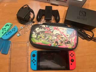 Nintendo Switch + Extras Azul/Naranja