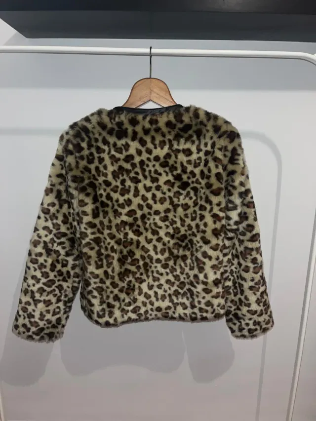 Chaqueta leopardo vintage Talla S