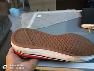 Zapatilla Vans Kyle Walker Roja Izquierda