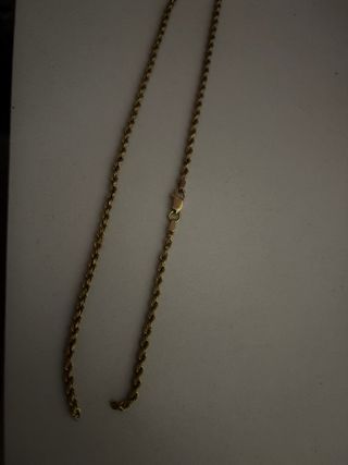 Cadena de oro 18k (leer bien)