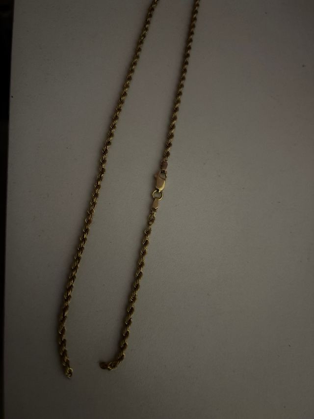 Cadena de oro 18k (leer bien)
