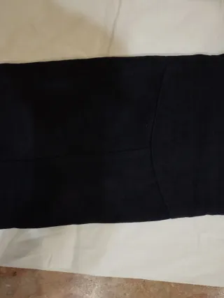 Pantalones de ante marino para mujer