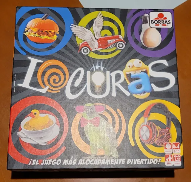 Juego de mesa Locuras de Borras
