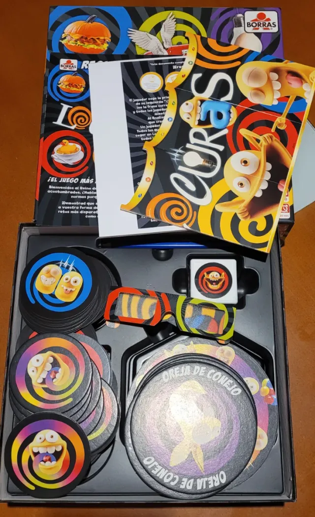 Juego de mesa Locuras de Borras