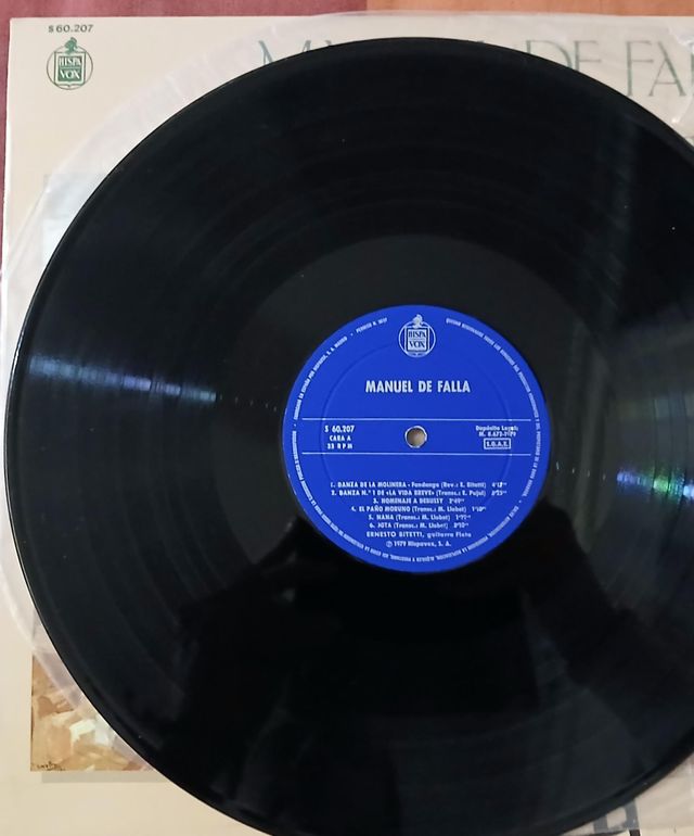 Manuel de Falla: Ernesto Bitetti Guitarra