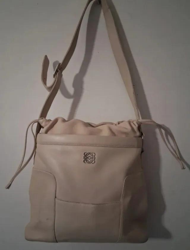 Bolso Loewe Beige Piel