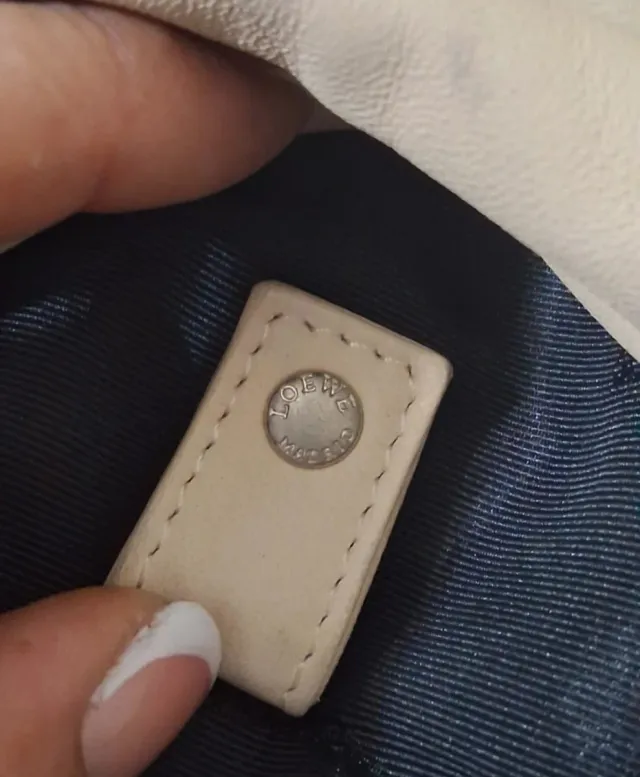 Bolso Loewe Beige Piel