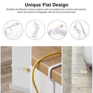 Cable Ethernet Cat 8 Plano 15m