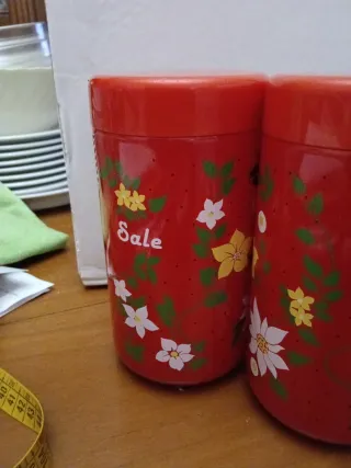 Set 3 Contenitori Sale, Caffè, Zucchero