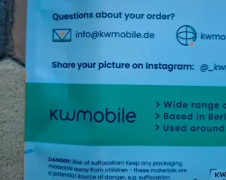 Cover Samsung A34 5G Bianca KWmobile Nuova