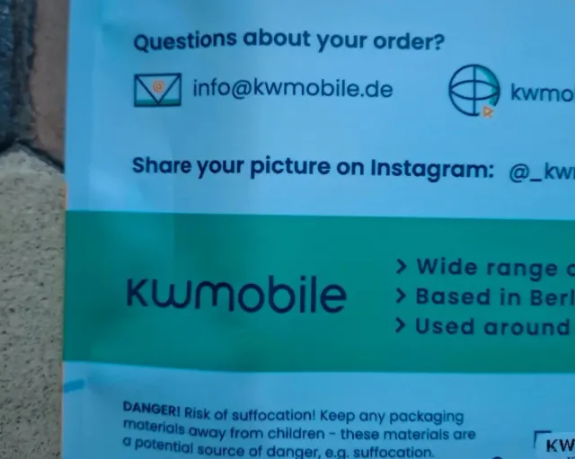 Cover Samsung A34 5G Bianca KWmobile Nuova