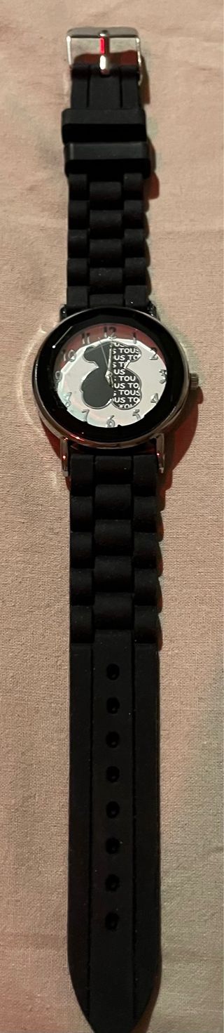 correa Reloj Silicona Negra