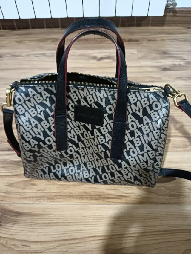 Bolso Bimba y Lola Beige y Negro