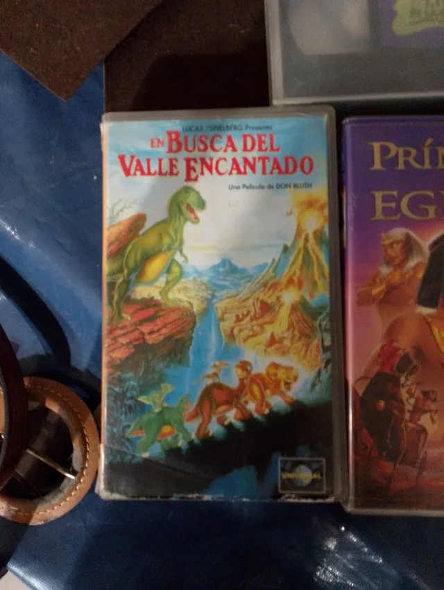 Lote 4 Películas VHS Animadas (Español)