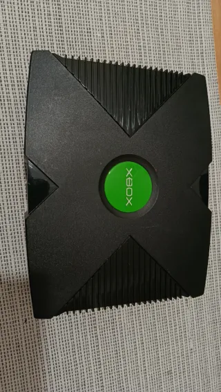 Xbox Original Clássica Microsoft Preta