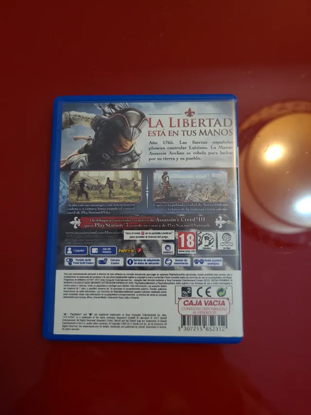 Assassin's Creed III: Liberation PS Vita