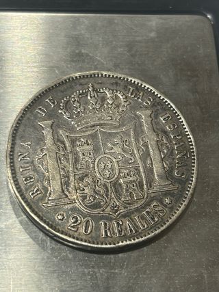 Moneda Isabel II 1860