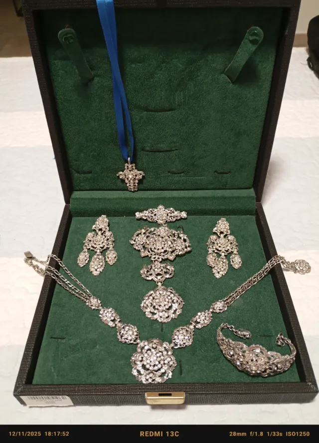 Aderezo Fallera Plata