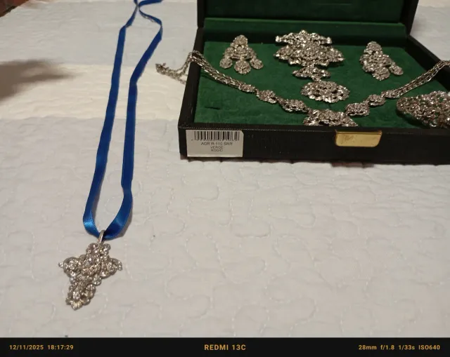 Aderezo Fallera Plata