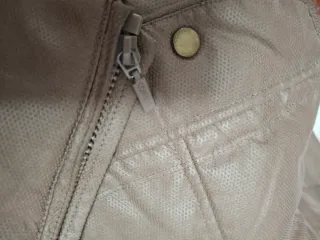 Abrigo Parka Cortefiel mujer beige/marrón