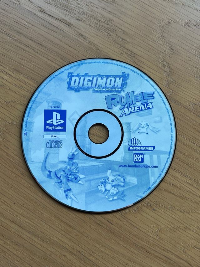 Digimon Rumble Arena PS1