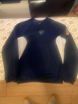 Sudadera Valencia Retro Nike Azul/Blanco