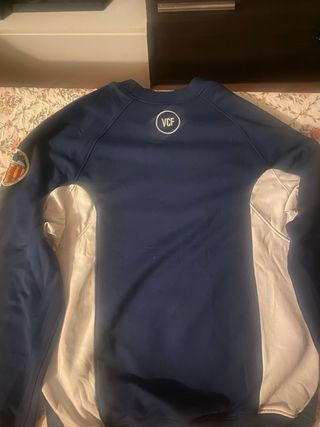 Sudadera Valencia Retro Nike Azul/Blanco