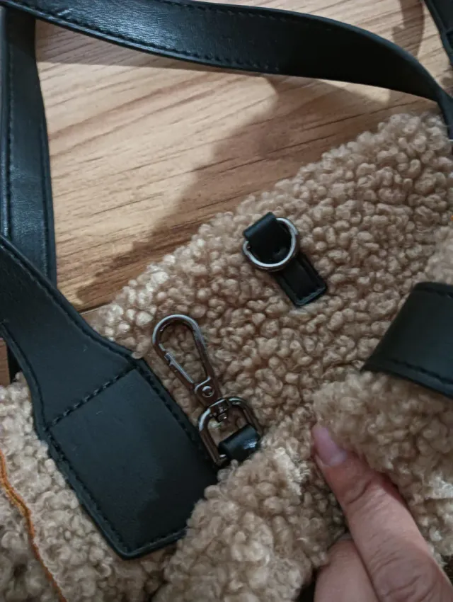 Bolso Martina K cuadros marrón y amarillo