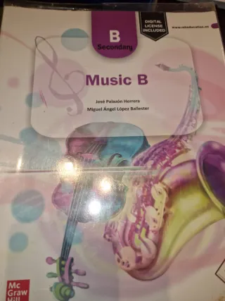 Libro Música B Secundaria