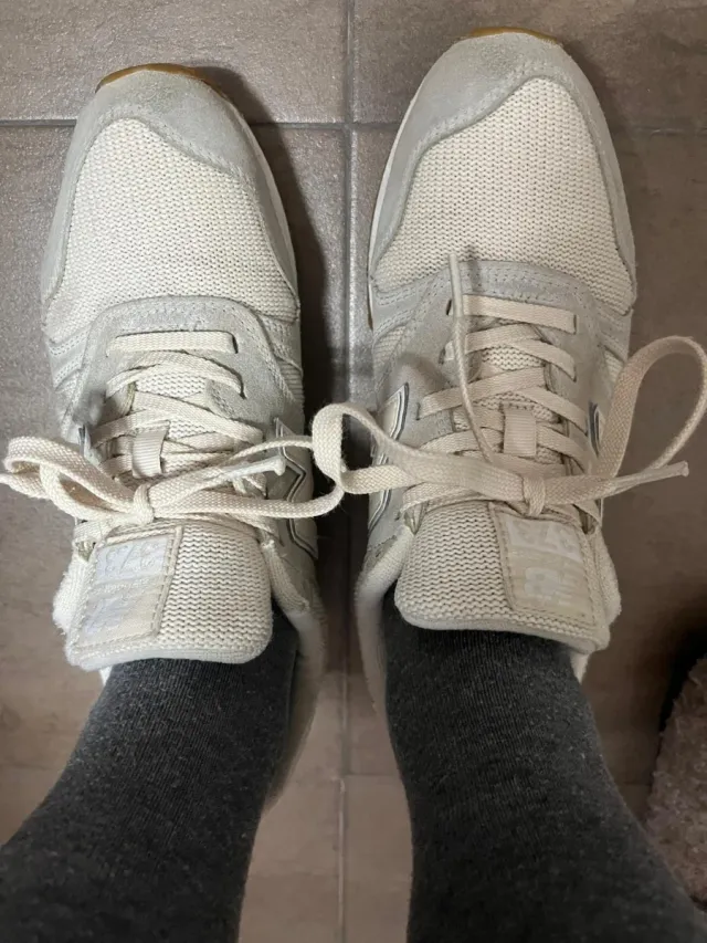 Deportivas New Balance Beige/Blanco