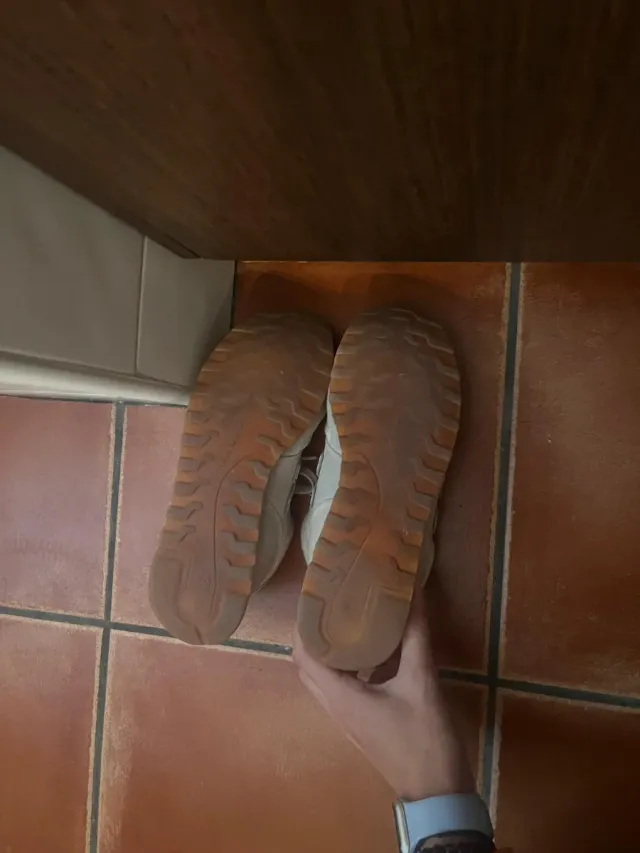 Deportivas New Balance Beige/Blanco