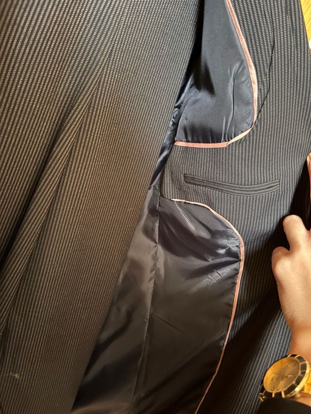 Traje de chaqueta Mujer de Mango negro