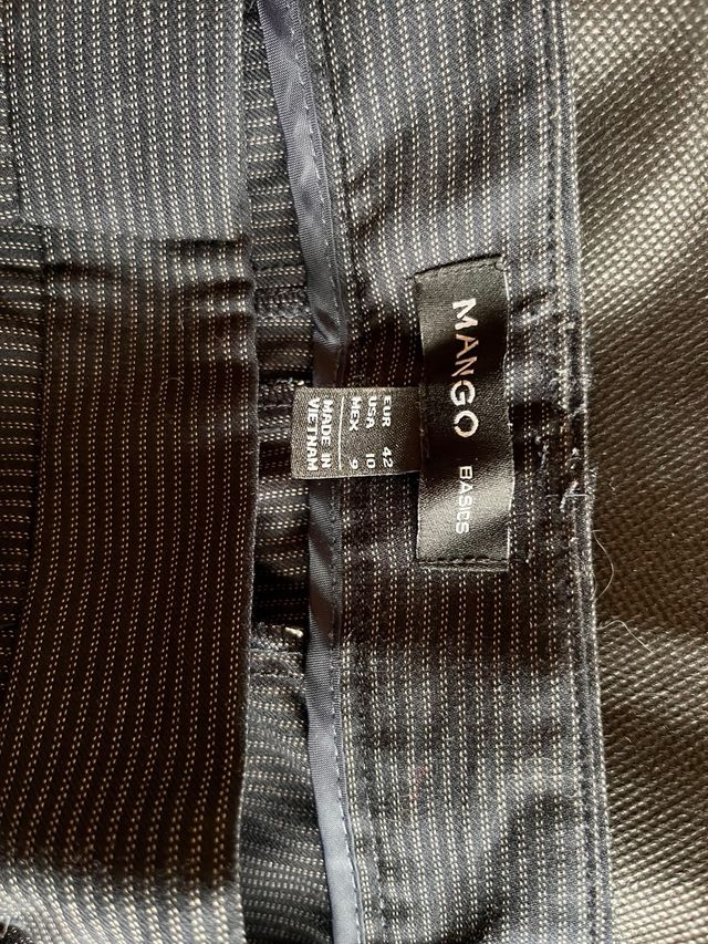 Traje de chaqueta Mujer de Mango negro