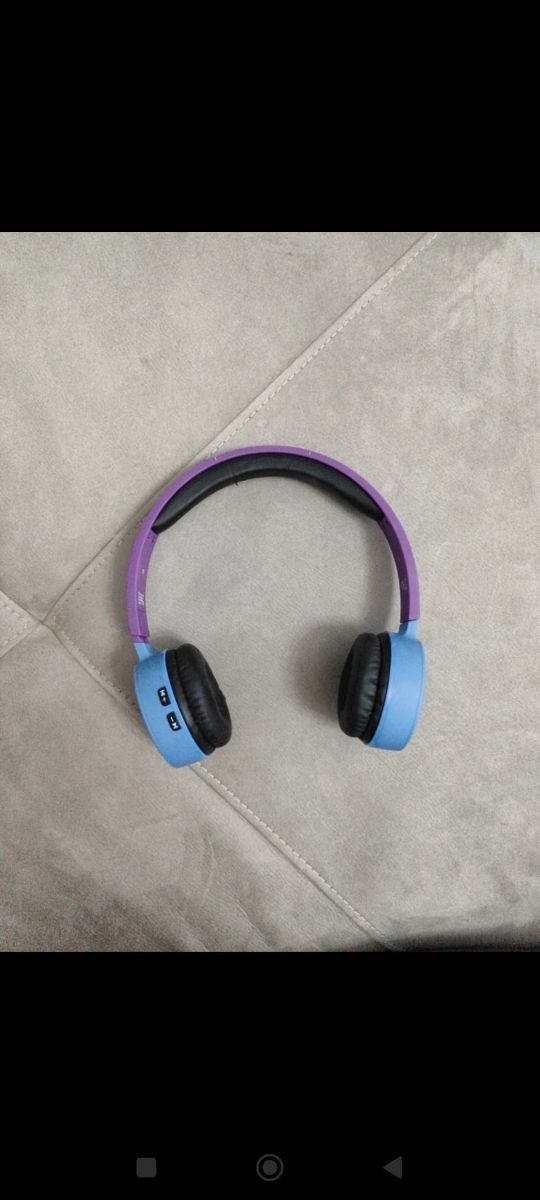Cuffie Bluetooth Wireless Blu e Viola