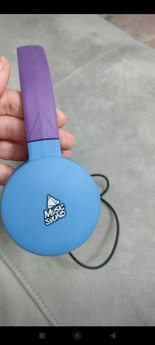 Cuffie Bluetooth Wireless Blu e Viola