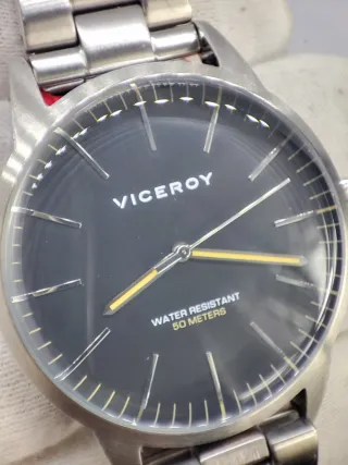 Reloj Viceroy Beat Hombre Negro/Plata
