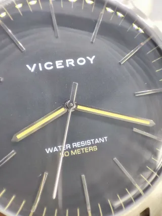 Reloj Viceroy Beat Hombre Negro/Plata