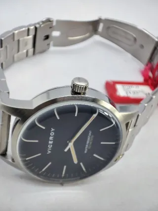 Reloj Viceroy Beat Hombre Negro/Plata