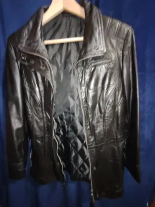 Cazadora Piel Mujer Talla M