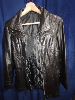 Cazadora Piel Mujer Talla M