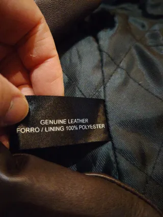 Cazadora Piel Mujer Talla M