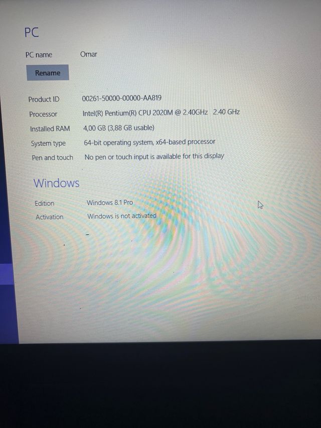 Portátil Sony VAIO Blanco