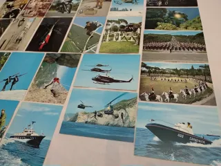 Set 25 cartoline vintage Arma Carabinieri