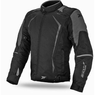 Chaqueta Moto Hombre Seventy SD-JR47 Negra Gris