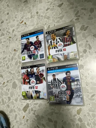 Lote 4 Juegos FIFA PS3